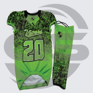 Uniforme de fútbol americano Ropa deportiva transpirable con mangas cortas Características de talla grande para deportes de verano - Product Image 6