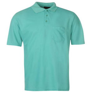 100% tissu polyester avec décoration brodée motif solide polo pour hommes meilleure vente de haute qualité nouveau design chaud - Product Image 5