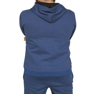 Sweat à capuche zippé pour homme, personnalisable avec logo OEM, 100 % coton, idéal pour l'hiver, les sports de plein air, la course, le fitness, décontracté, uni, respirant et séchage rapide - Product Image 2