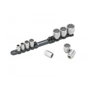 ชุดประแจบล็อก Stahlwille ขนาด 3/8 นิ้ว พร้อมรางเก็บ 10 ชิ้น - Product Image 2