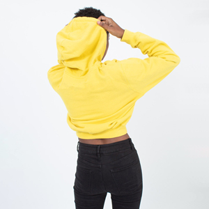Pulls à capuche baggy personnalisés à impression bouffante, sweats à capuche en molleton de coton surdimensionné et lourd de haute qualité, vêtements de rue pour femmes - Product Image 2