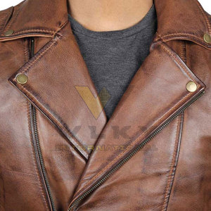 แจ็กเก็ตหนังให้ความอบอุ่นสำหรับผู้ชาย, เสื้อกันลมสวมใส่สบายและราคาสมเหตุสมผลสำหรับฤดูหนาว - Product Image 6