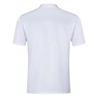 Veste de chef pour homme à manches longues et courtes, noire, en polyester, uniforme de restaurant et de bar, fermeture à boutons, tissu tissé, uniformes personnalisés