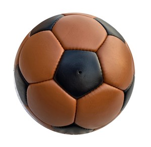 Balón de fútbol clásico de cuero blanco y negro Balones de fútbol históricos de fútbol tradicional - Product Image 2