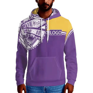 Sweat à capuche en sublimation chaud 2025 pour hommes Style décontracté d'hiver de qualité supérieure 100% coton Tissu doux Respirant et élégant Look adulte - Product Image 4