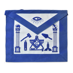 Kit de delantal rojo Master Mason de cuero Premium Alambre de lingotes bordado a mano para Masonic Regalia - Product Image 6