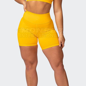 Short de compression taille personnalisée séchage rapide bon marché short de compression pour femme vente en gros - Product Image 5