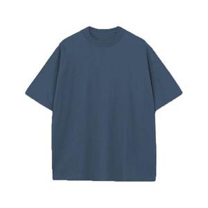 Camisetas de Verano para Hombre, Cuello en V, Manga Corta, Tejidas, 100% Algodón, Estilo Hip Hop, Secado Rápido, Transpirables, Color Sólido, Casuales y a la Moda - Product Image 3