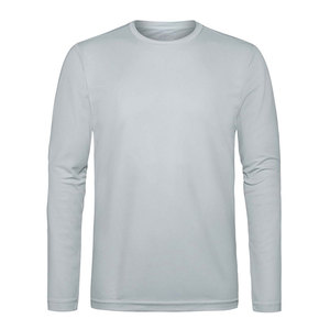 T-shirts à manches longues pour hommes 2025 Coupe décontractée Manches longues Respirant Coton Casual T-shirt à manches longues pour hommes - Product Image 1