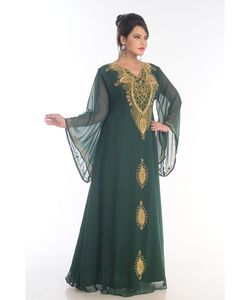 Modern Arabic <b>Kaftan</b> <b>Dress</b> For Women Wedding Gown - Product Image 3
