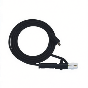 Porte-électrode de soudage KURT HAUFE 300A, diamètre de câble max. 35 mm, 5 m, acier noir, pré-assemblé - Product Image 3
