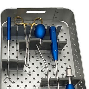 Instruments chirurgicaux pour animaux de compagnie orthopédiques allemands en acier inoxydable de haute qualité Guide de forage osseux manuel avec manchons de forage doubles - Product Image 2