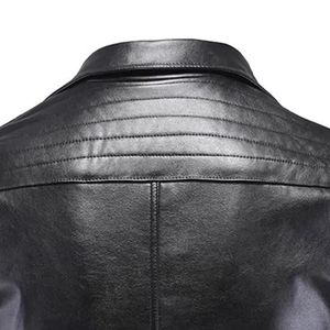 เสื้อแจ็กเก็ตแข่งรถสำหรับผู้ชายเสื้อแข่งมอเตอร์ไซค์ลายหนังวัวสำหรับขี่จักรยานและขี่จักรยานสไตล์วินเทจสำหรับฤดูหนาว - Product Image 6