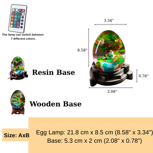 Lámpara de resina personalizada, lámpara de resina Snolax, luz nocturna personalizada, lámpara de epoxi Pokémon, lámpara art déco, regalo personalizado, regalo hecho a mano - Product Image 4