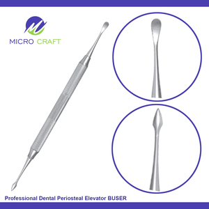 เครื่องมือยกกระดูกปริทันต์สำหรับทันตกรรมมืออาชีพ ผลิตจากสแตนเลสคุณภาพสูง ผลิตโดยผู้ผลิตเครื่องมือแบบกำหนดเอง ซีลคอต ปากีสถาน - Product Image 3