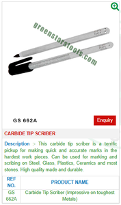 Carbide Tip Scriber GS 662A Jewelry <b>Tools</b> for Jewellery <b>Tools</b> - Product Image 2