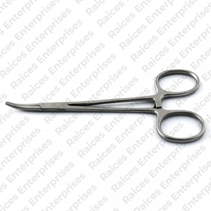 Fórceps curvos para mosquitos hemostáticos de acero inoxidable fórceps para mosquitos quirúrgicos de bloqueo hemostático para instrumento médico - Product Image 3