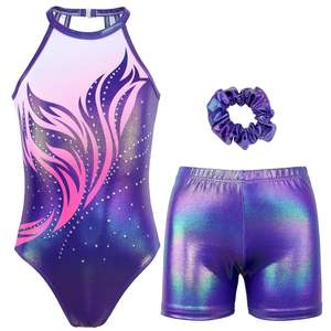 Uniformes de gymnastique haut de gamme pour enfants et adultes, vêtements de sport personnalisés, tissu de haute qualité, durable et élégant - Product Image 1