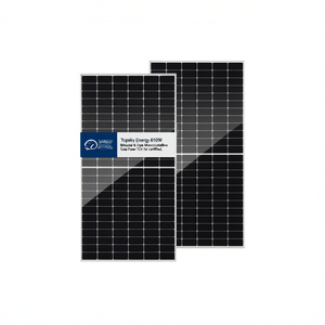 แผงโซลาร์เซลล์ Topsky Energy 610W แบบสองหน้า N-Type Monocrystalline ได้รับการรับรองมาตรฐาน TUV - Product Image 1