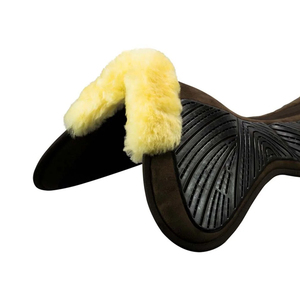 Premium Lightweight Western Equestrian Half Saddle <b>Pad</b> & Gel <b>Pad</b> with Cotton Fabric Lining Custom Logo OEM 2026 New Arrival - Product Image 2