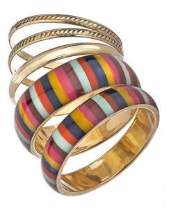 Bracelet en émail ethnique tendance, poli à la main, toucher antique, mode, naturel - Product Image 5