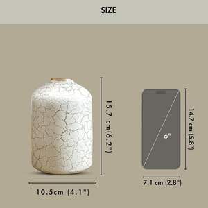 Nouvel article, pot de fleurs d'intérieur multi-usages, vase en métal, idéal pour les fleurs, décoration d'intérieur, vase en métal pour table - Product Image 3