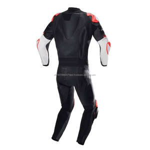 Combinaison en cuir de course moto sur mesure, nouvelle conception, haute qualité, logo personnalisé, une seule pièce. - Product Image 2