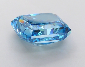 Élégant 15.0 Ct Radiant Cut Lab Grown Diamond CVD Stone Bijoux haut de gamme Certificat IGI Couleur bleu vif pour les acheteurs en gros - Product Image 6