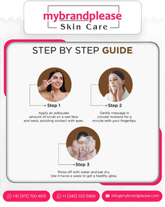 D-Tan exfoliant pour le visage avec marque personnalisée OEM ODM éclaircissant pour la peau éclat hydratant parfum frais usage privé dans le monde entier - Product Image 6