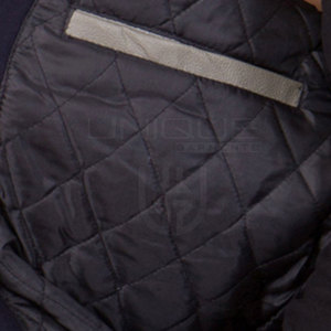Chaqueta Letterman con botones cubiertos personalizados, chaquetas Letterman ligeras, ropa de invierno, chaqueta Letterman - Product Image 6