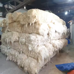 Wholesale Creamy White Sisal Fiber for Construction Industry Eco-Friendly Creamy White Sisal Fiber for Cement Reinforcement - Product Image 2