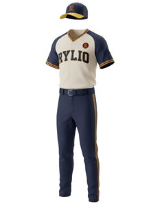 Uniforme de béisbol personalizado para hombres, ropa de equipo para niños, conjunto de pantalones de Jersey de alta calidad al por mayor con estampado de logotipo, ropa de equipo deportivo - Product Image 1