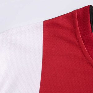 Diseño personalizado de secado rápido, uniformes de fútbol rojos y blancos, sublimadas camisetas de fútbol, ropa de fútbol - Product Image 3