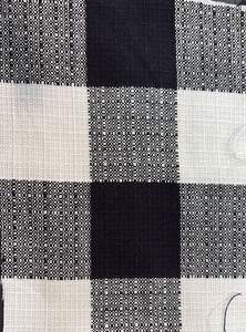 Tela 100% Acrílica, 300 Gsm, Patrones Modernos en Blanco y Negro, Tejido de Lana de Cordero para Chaquetas Elegantes - Product Image 3