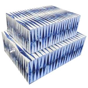 High Demanded Bone <b>Grey</b> and White Decorative Bone <b>Boxes</b> Our Unique Handmade Bone <b>Boxes</b> Special Range Handcrafted Mdf <b>Boxes</b> - Product Image 5