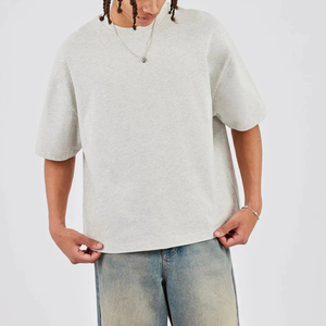 T-shirt formel en maille coupe ample de qualité supérieure pour hommes et femmes, conçu pour un confort respirant au quotidien - Product Image 5