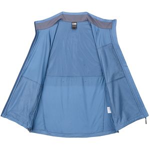 Chaqueta con Capucha y Cremallera para Hombre, Uso Diario, Poliéster/Algodón, Manga Larga, Patrón Geométrico - Product Image 1