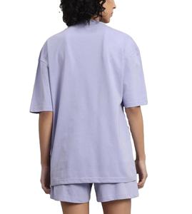 Conjunto de 2 piezas para mujer, 100% algodón, OEM/ODM, camiseta extragrande y pantalones cortos, logotipo impreso en 3D personalizado, ropa urbana, conjunto doble para damas. - Product Image 4