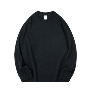 Camisetas de manga larga lisas para hombre, venta al por mayor directa de fábrica, camisetas de manga larga, camisetas de cuello redondo para hombre - Product Image 2