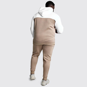 Chándal de peso pesado para hombre con logotipo personalizado de tendencia 2024, diseño de alta calidad, ropa deportiva de invierno transpirable de talla grande para adultos - Product Image 2