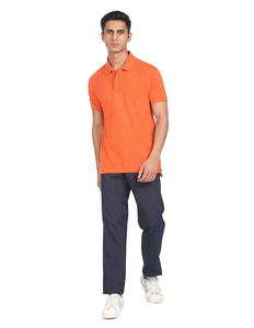Venta al por mayor de secado rápido 3 botones de golf de los hombres para las camisas de diseño personalizado de la marca de manga corta de poliéster/algodón de punto informal de talla grande - Product Image 2