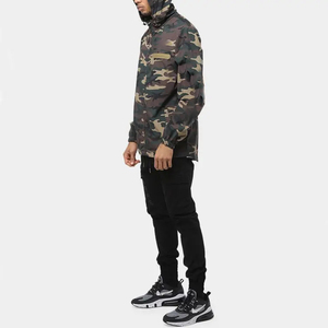 Conjunto de chaqueta táctica unisex personalizada de invierno, chaqueta de camuflaje transpirable, pantalones, talla de piel de tiburón, conjuntos de chaqueta de 2 piezas - Product Image 2