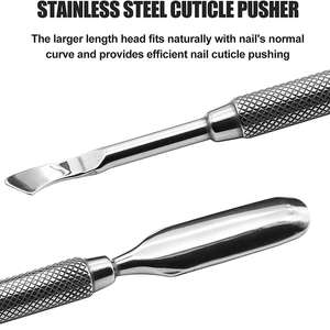 Poussoirs à cuticules de haute qualité pour usage domestique et professionnel, manucure, pédicure, poussoirs à cuticules pour ongles. - Product Image 4