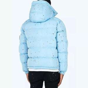 New Design Winter Warm Down Outdoor Men Oversized Puffer Jacket Top Selling <b>Stand</b> Collar Oversized Puffer Men's Jackets - Product Image 6