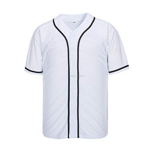 Nueva camiseta de béisbol cosida para hombre, hecha a medida, antiarrugas, transpirable, camiseta de béisbol de alta calidad para hombre con tarifa mayorista - Product Image 1