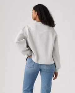 Sudadera pulóver de moda para mujer con logotipo personalizado 350gsm algodón suelto hombro caído Color sólido fin de semana y ropa de fiesta - Product Image 6