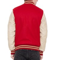 Veste universitaire pour homme à prix raisonnable, col montant, logo frontal, coupe-vent, respirante, entièrement personnalisable, haute qualité