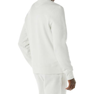 Sweat-shirt surdimensionné pour homme de haute qualité personnalisé, sweat-shirt uni à épaules dénudées, sweat-shirt lourd à bas côtelé - Product Image 1