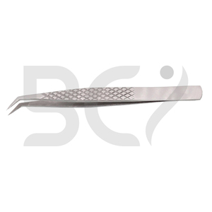 แหนบขนตาปลอมแหนบปลายไฟเบอร์สำหรับการต่อขนตาแหนบขนตาปลอมแบบไม่ลื่น - Product Image 3