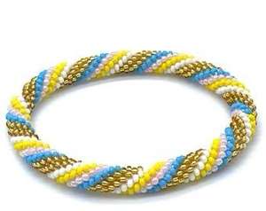 Pulsera de cuentas hecha a mano con alma Pulsera de cuentas de letras personalizadas para nombres por MD Handicraft - Product Image 5